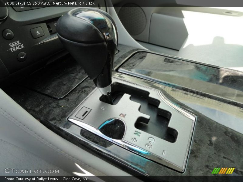 Mercury Metallic / Black 2008 Lexus GS 350 AWD