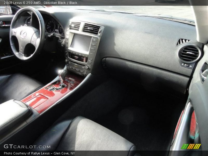 Obsidian Black / Black 2008 Lexus IS 250 AWD