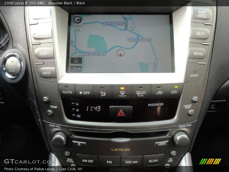 Obsidian Black / Black 2008 Lexus IS 250 AWD