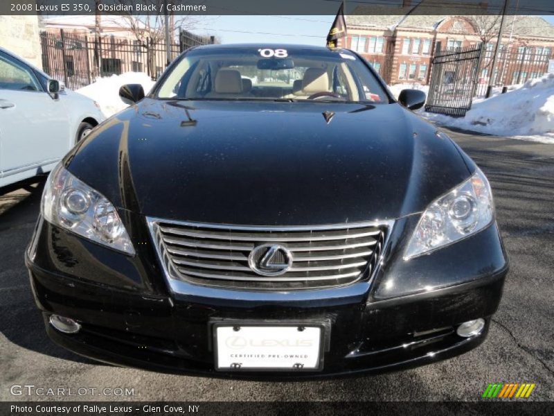 Obsidian Black / Cashmere 2008 Lexus ES 350