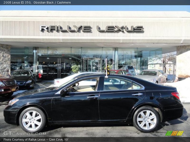 Obsidian Black / Cashmere 2008 Lexus ES 350