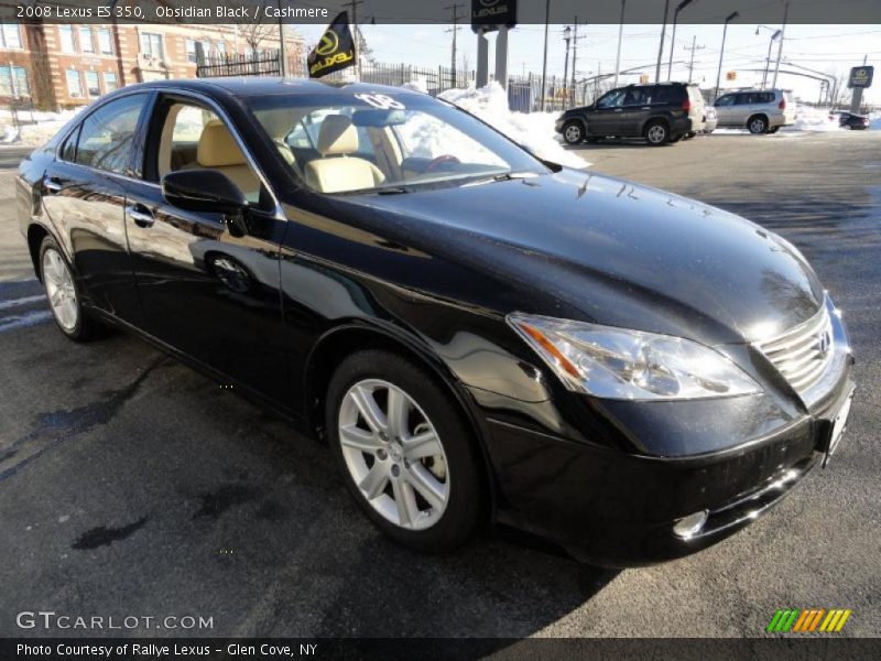 Obsidian Black / Cashmere 2008 Lexus ES 350