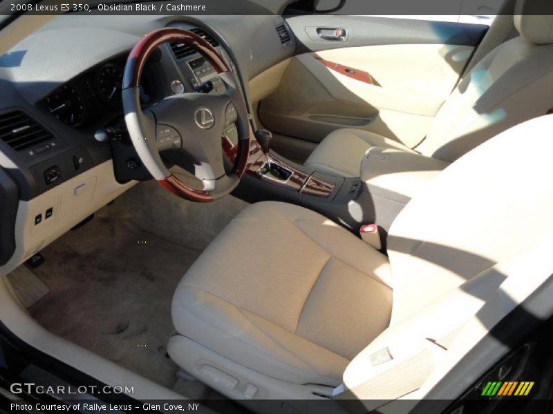Obsidian Black / Cashmere 2008 Lexus ES 350