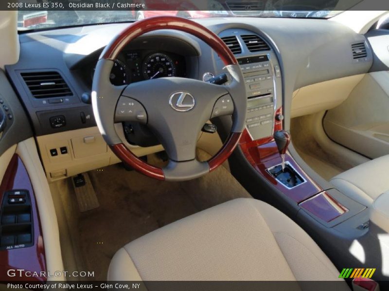 Obsidian Black / Cashmere 2008 Lexus ES 350