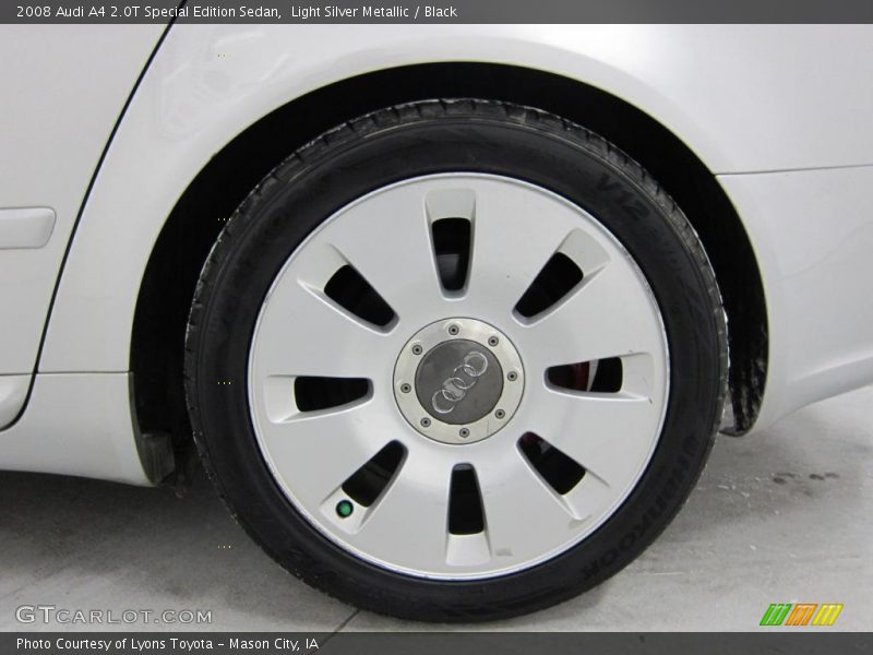 Light Silver Metallic / Black 2008 Audi A4 2.0T Special Edition Sedan