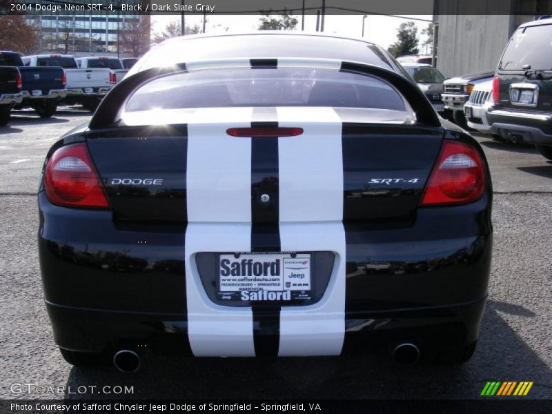 Black / Dark Slate Gray 2004 Dodge Neon SRT-4