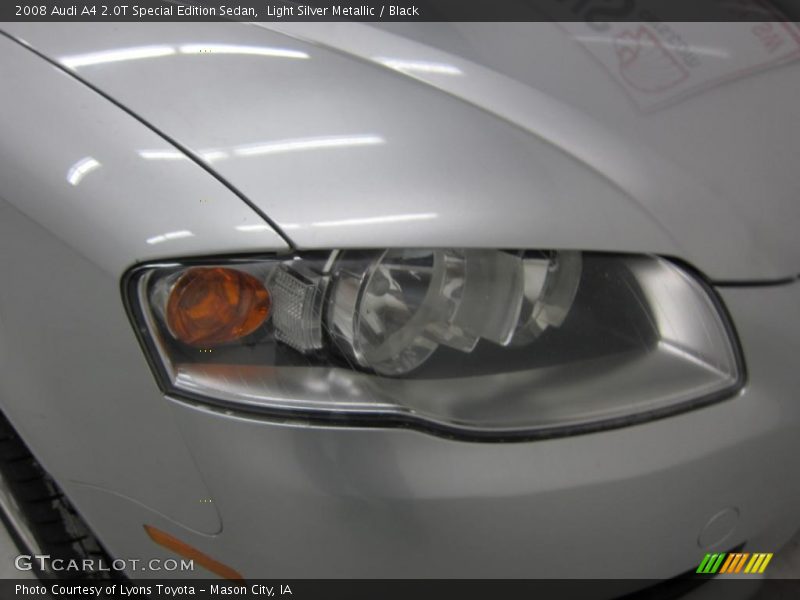 Light Silver Metallic / Black 2008 Audi A4 2.0T Special Edition Sedan