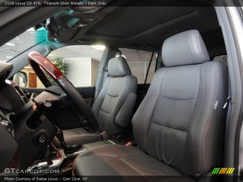 Titanium Silver Metallic / Dark Gray 2008 Lexus GX 470