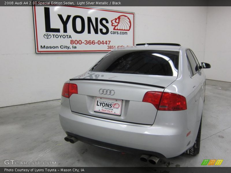 Light Silver Metallic / Black 2008 Audi A4 2.0T Special Edition Sedan