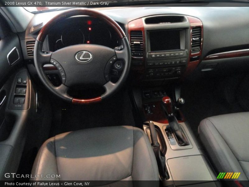 Titanium Silver Metallic / Dark Gray 2008 Lexus GX 470