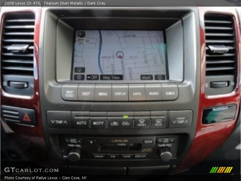 Titanium Silver Metallic / Dark Gray 2008 Lexus GX 470