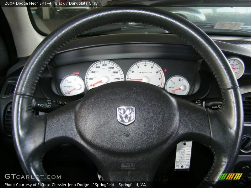 Black / Dark Slate Gray 2004 Dodge Neon SRT-4