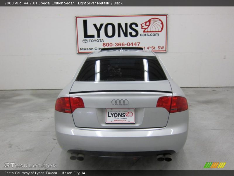 Light Silver Metallic / Black 2008 Audi A4 2.0T Special Edition Sedan