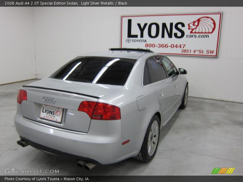 Light Silver Metallic / Black 2008 Audi A4 2.0T Special Edition Sedan