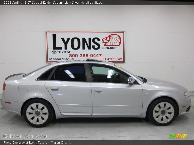 Light Silver Metallic / Black 2008 Audi A4 2.0T Special Edition Sedan