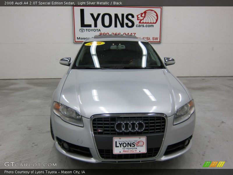 Light Silver Metallic / Black 2008 Audi A4 2.0T Special Edition Sedan
