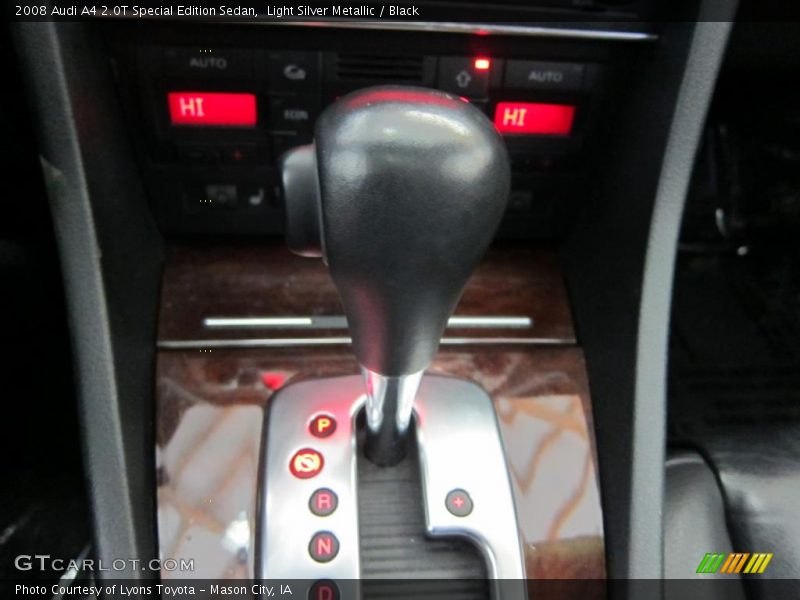 Light Silver Metallic / Black 2008 Audi A4 2.0T Special Edition Sedan