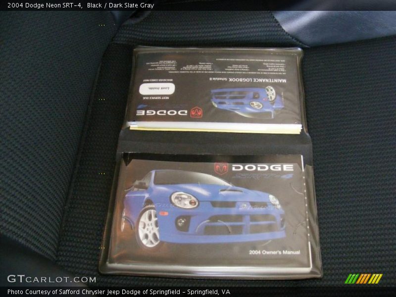 Black / Dark Slate Gray 2004 Dodge Neon SRT-4