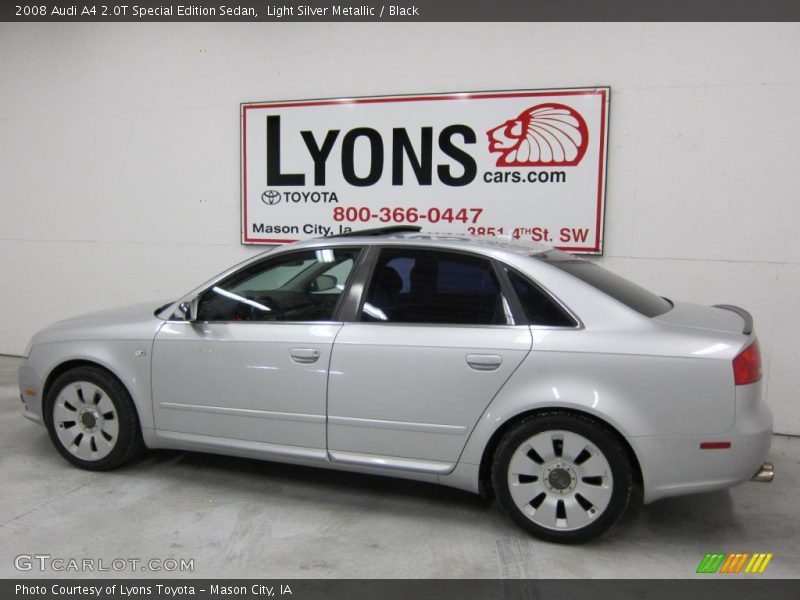 Light Silver Metallic / Black 2008 Audi A4 2.0T Special Edition Sedan