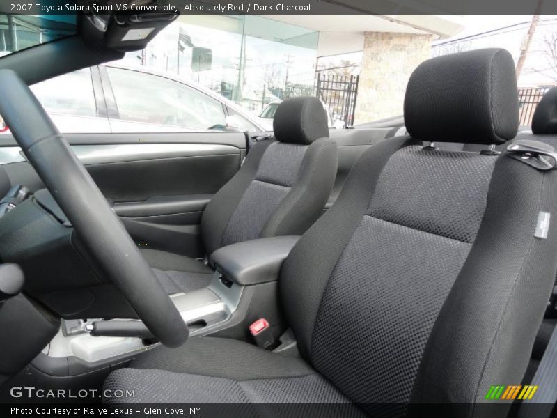Absolutely Red / Dark Charcoal 2007 Toyota Solara Sport V6 Convertible