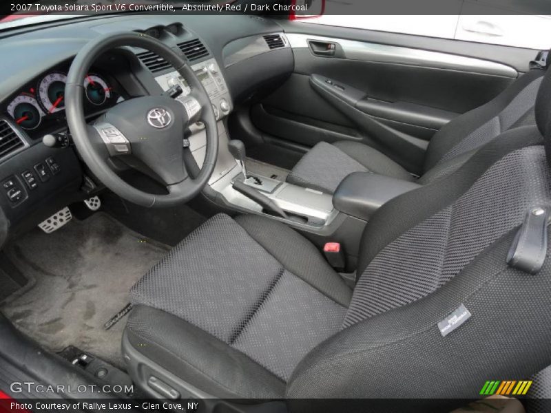 Absolutely Red / Dark Charcoal 2007 Toyota Solara Sport V6 Convertible