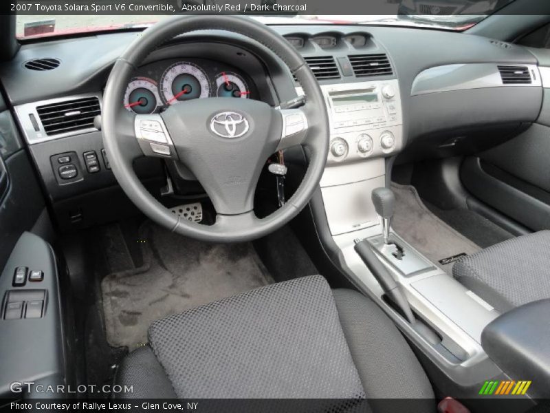 Absolutely Red / Dark Charcoal 2007 Toyota Solara Sport V6 Convertible