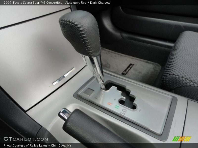 Absolutely Red / Dark Charcoal 2007 Toyota Solara Sport V6 Convertible