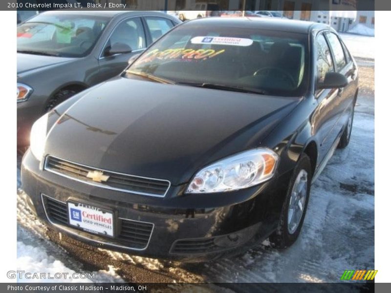 Black / Ebony 2010 Chevrolet Impala LT