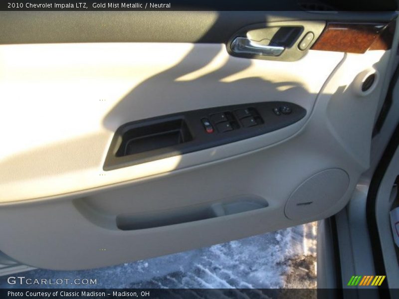 Gold Mist Metallic / Neutral 2010 Chevrolet Impala LTZ