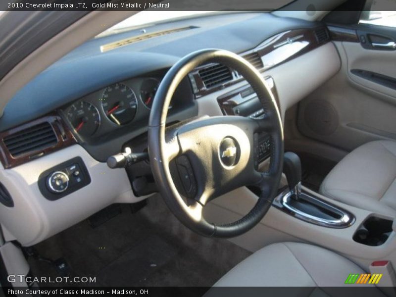 Gold Mist Metallic / Neutral 2010 Chevrolet Impala LTZ