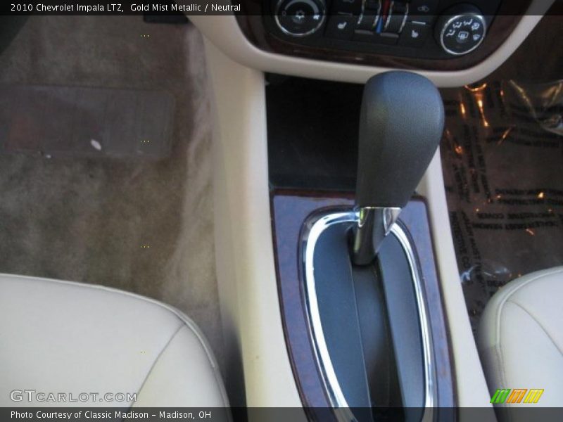Gold Mist Metallic / Neutral 2010 Chevrolet Impala LTZ