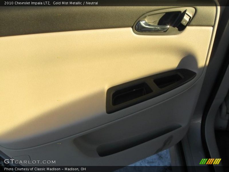 Gold Mist Metallic / Neutral 2010 Chevrolet Impala LTZ