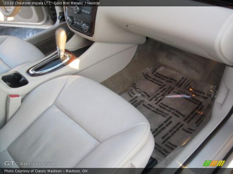Gold Mist Metallic / Neutral 2010 Chevrolet Impala LTZ