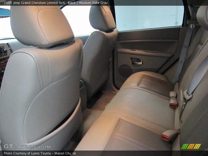 Black / Medium Slate Gray 2005 Jeep Grand Cherokee Limited 4x4