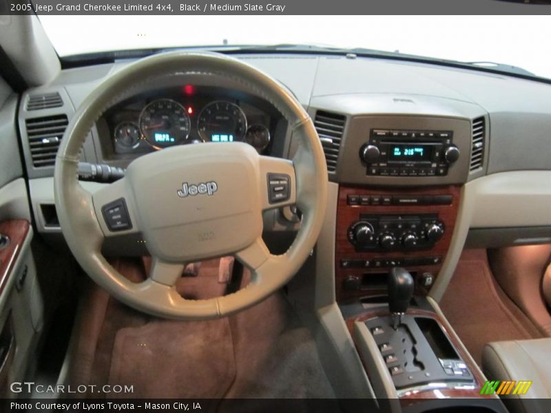 Black / Medium Slate Gray 2005 Jeep Grand Cherokee Limited 4x4