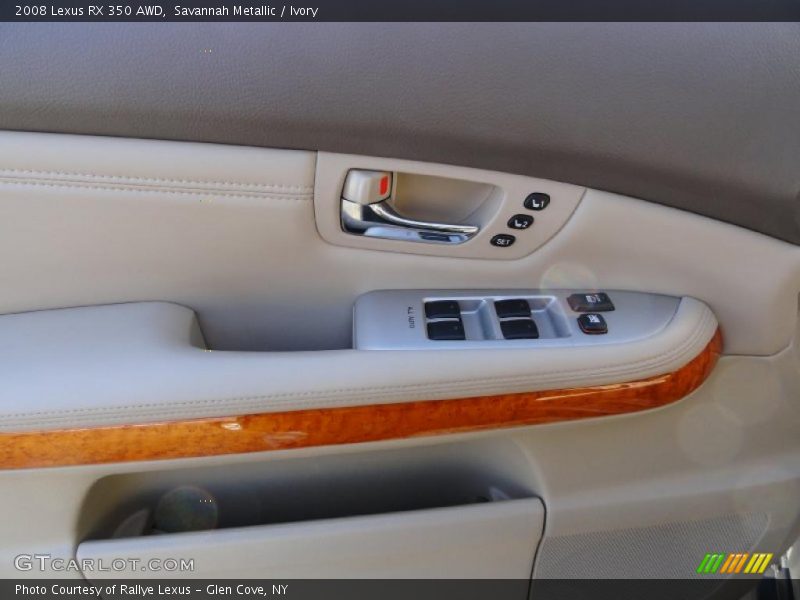 Savannah Metallic / Ivory 2008 Lexus RX 350 AWD