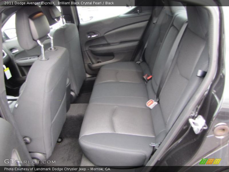 Brilliant Black Crystal Pearl / Black 2011 Dodge Avenger Express