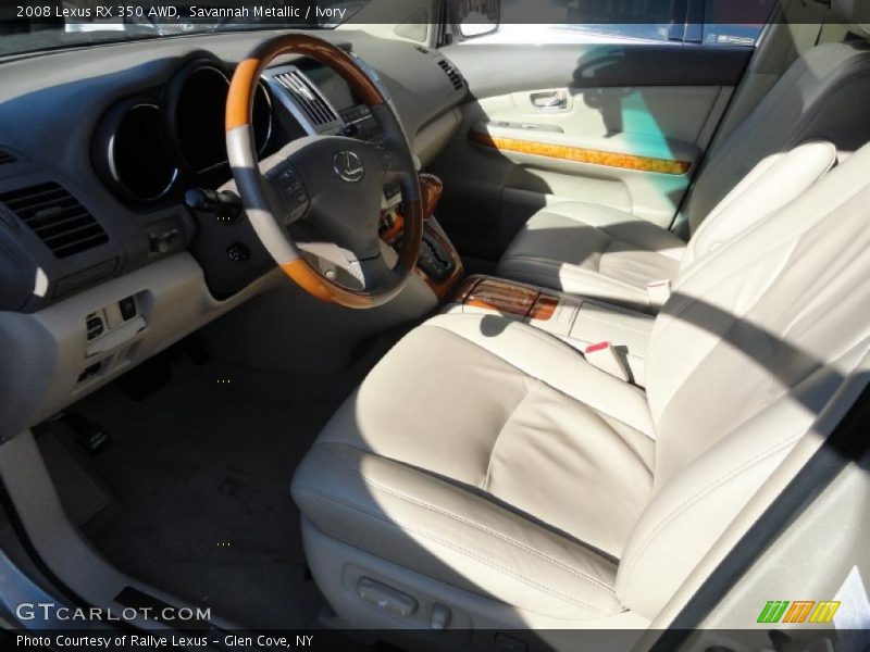 Savannah Metallic / Ivory 2008 Lexus RX 350 AWD
