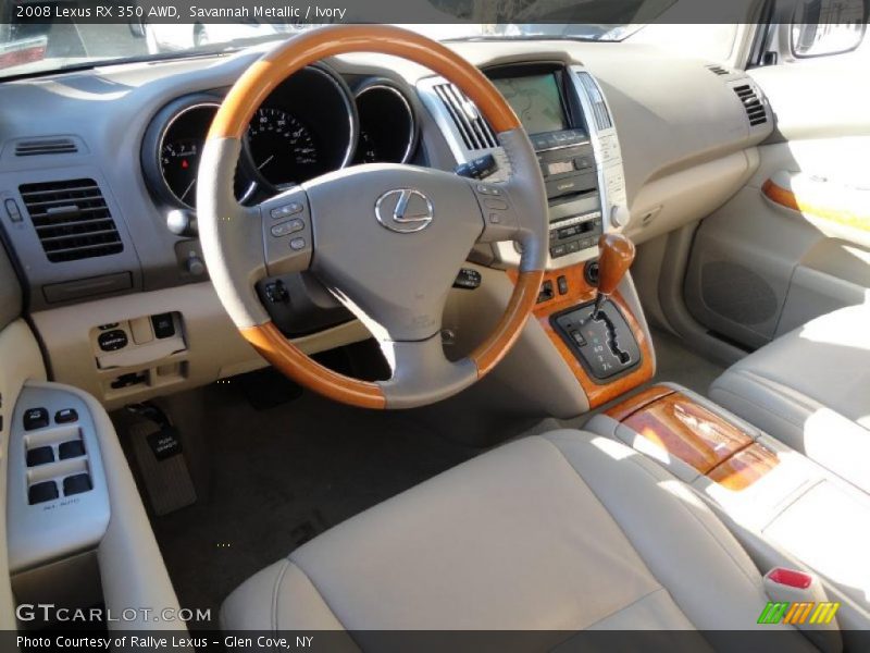 Savannah Metallic / Ivory 2008 Lexus RX 350 AWD