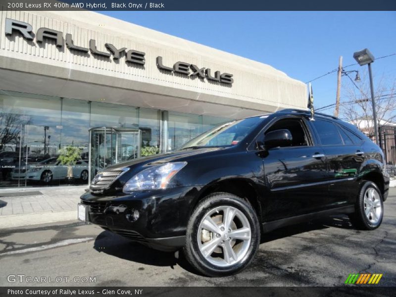 Black Onyx / Black 2008 Lexus RX 400h AWD Hybrid