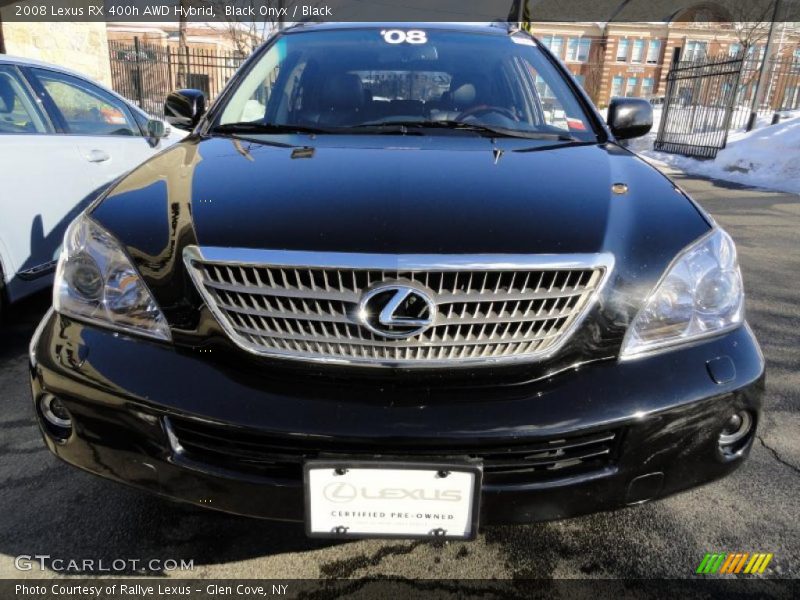 Black Onyx / Black 2008 Lexus RX 400h AWD Hybrid