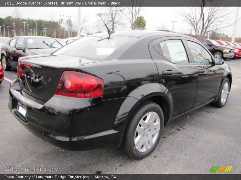  2011 Avenger Express Brilliant Black Crystal Pearl