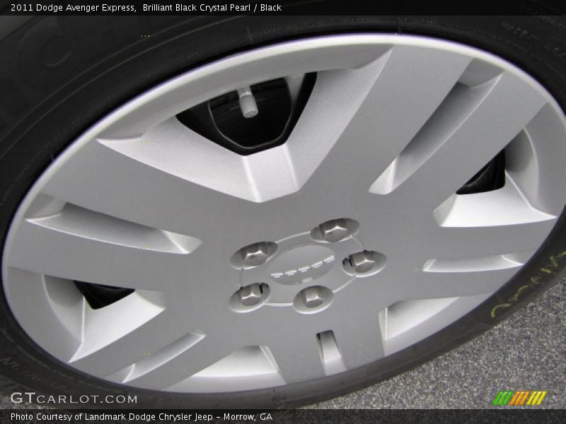 Brilliant Black Crystal Pearl / Black 2011 Dodge Avenger Express