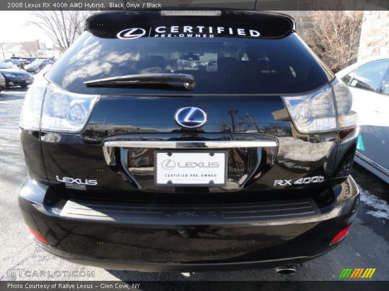 Black Onyx / Black 2008 Lexus RX 400h AWD Hybrid