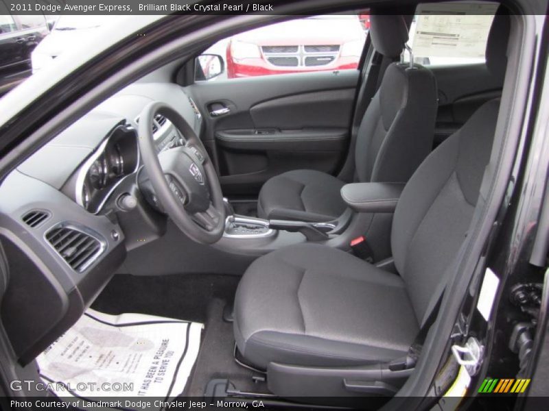  2011 Avenger Express Black Interior