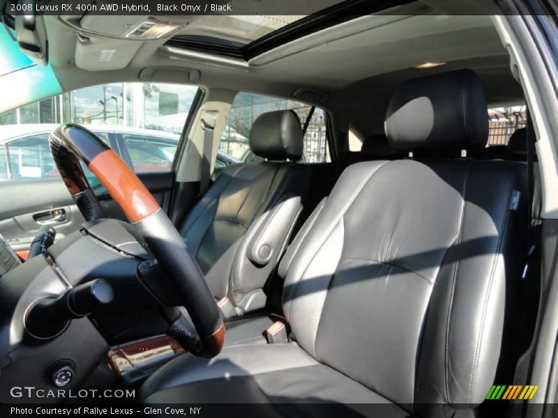Black Onyx / Black 2008 Lexus RX 400h AWD Hybrid
