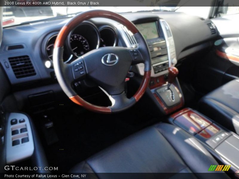 Black Onyx / Black 2008 Lexus RX 400h AWD Hybrid