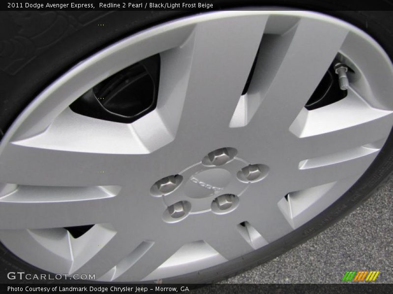 Redline 2 Pearl / Black/Light Frost Beige 2011 Dodge Avenger Express