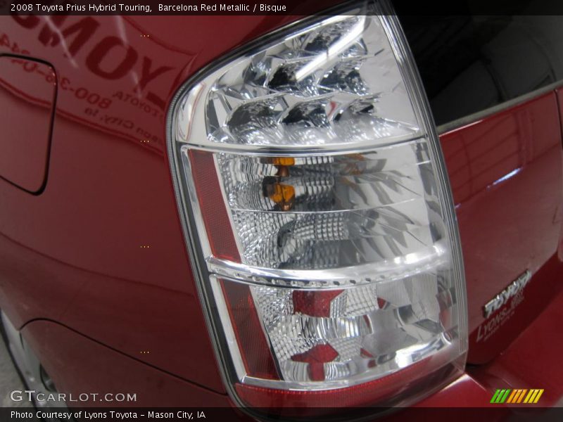 Barcelona Red Metallic / Bisque 2008 Toyota Prius Hybrid Touring
