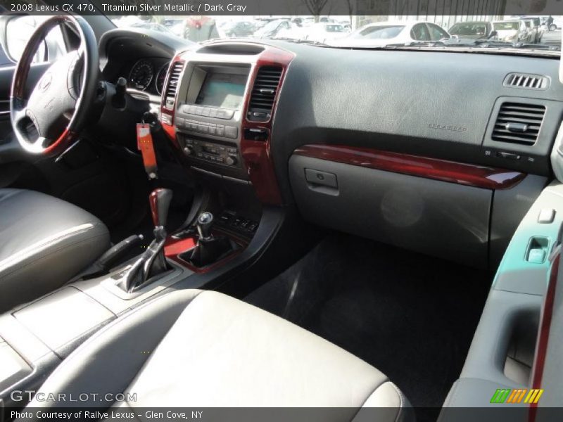 Titanium Silver Metallic / Dark Gray 2008 Lexus GX 470
